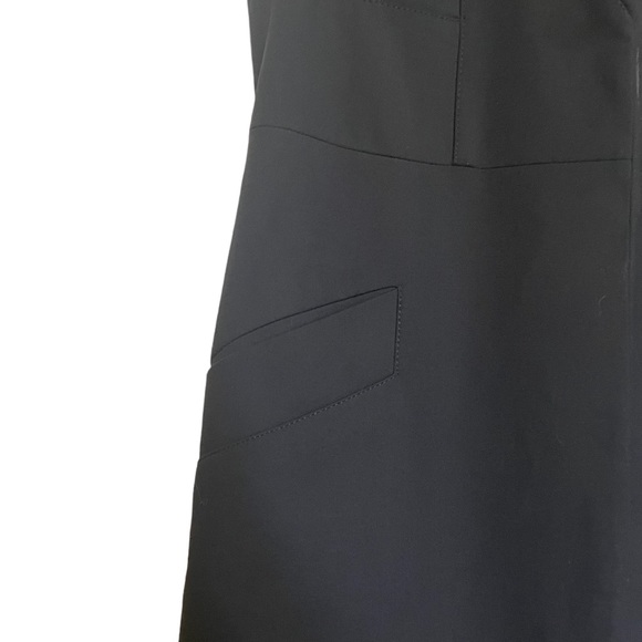 Karen Millen Classic Black Sleeveless Collared Blazer Dress - Picture 2 of 11